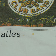 Load image into Gallery viewer, Vintage DUTY FREE The Beatles Sgt. Peppers Lonely Hearts Club Band T Shirt 80s 90s White XL