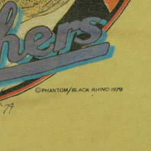 Load image into Gallery viewer, Vintage The Blues Brothers Jake & Elwood 1979 T Shirt 70s Yellow