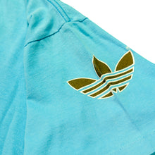 Load image into Gallery viewer, Vintage ADIDAS Stockholm 1912 München 1972 Summer Olympics T Shirt 80s 90s Blue L
