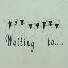 Load image into Gallery viewer, Vintage Waiting to.... Exhale T Shirt 80s White L