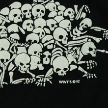 Load image into Gallery viewer, Vintage Skeleton Army 1992 Tank T Shirt 90s Black XL