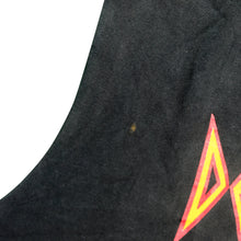 Load image into Gallery viewer, Vintage GIANT Def Leppard I Suppose A Rock’s Outta The Question 1992 Tour Sleeveless T Shirt 90s Black XL