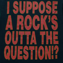 Load image into Gallery viewer, Vintage GIANT Def Leppard I Suppose A Rock’s Outta The Question 1992 Tour Sleeveless T Shirt 90s Black XL