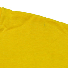 Load image into Gallery viewer, Vintage NIKE Mid America Classic Spell Out Swoosh Big Cat Graphic T Shirt 80s 90s Yellow XL