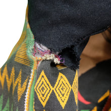 Load image into Gallery viewer, Vintage Malcolm X By Any Means Necessary Varsity Jacket 90s Orange Green Black