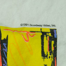 Load image into Gallery viewer, Vintage Rob Schneider The Richmeister 1991 Saturday Night Live T Shirt 90s White L