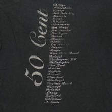 Load image into Gallery viewer, Vintage ANVIL 50 Cent The Massacre Album G-Unit 2005 Tour T Shirt 2000s Black M
