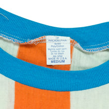 Load image into Gallery viewer, Vintage NIKE Air Spell Out Striped T Shirt 80s 90s Multicolor M