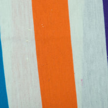 Load image into Gallery viewer, Vintage NIKE Air Spell Out Striped T Shirt 80s 90s Multicolor M