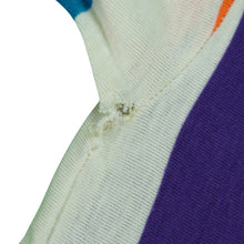 Load image into Gallery viewer, Vintage NIKE Air Spell Out Striped T Shirt 80s 90s Multicolor M