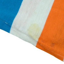 Load image into Gallery viewer, Vintage NIKE Air Spell Out Striped T Shirt 80s 90s Multicolor M