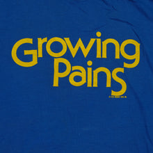 Load image into Gallery viewer, Vintage Growing Pains 1985 Sitcom Promo T Shirt 80s Blue L