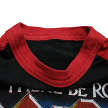 Load image into Gallery viewer, Vintage AC/DC Let There Be Rock Album World 1977 Tour T Shirt 70s Black Red