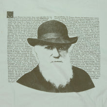 Load image into Gallery viewer, Vintage Charles Darwin T Shirt 90s White