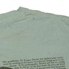 Load image into Gallery viewer, Vintage Charles Darwin T Shirt 90s White