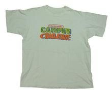 Load image into Gallery viewer, Vintage Nintendo Campus Challenge T Shirt 90s White