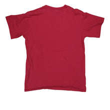 Load image into Gallery viewer, Vintage NIKE P.L.A.Y. Participate In The Lives of America's Youth Spell Out Swoosh T Shirt 80s 90s Red L