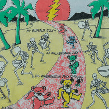 Load image into Gallery viewer, Vintage Grateful Dead Skeleton Bear Dead Zone Tour T Shirt 90s White