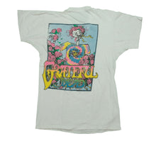 Load image into Gallery viewer, Vintage Grateful Dead Skeleton Bear Dead Zone Tour T Shirt 90s White
