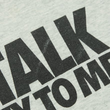 Load image into Gallery viewer, Vintage NIKE Talk Dirty To Me Jim Spell Out Swoosh T Shirt 90s Gray