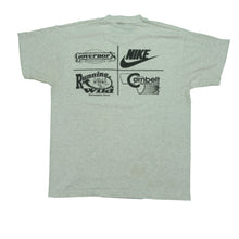 Load image into Gallery viewer, Vintage NIKE Talk Dirty To Me Jim Spell Out Swoosh T Shirt 90s Gray