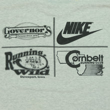 Load image into Gallery viewer, Vintage NIKE Talk Dirty To Me Jim Spell Out Swoosh T Shirt 90s Gray