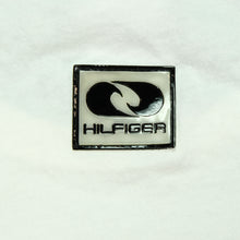 Load image into Gallery viewer, Vintage TOMMY HILFIGER Dive Charter Spell Out T Shirt 90s White 2XL
