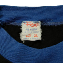 Load image into Gallery viewer, Vintage AC/DC Flick of the Switch Album 1983 Tour Raglan T Shirt 80s Black Blue XL