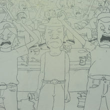 Load image into Gallery viewer, Vintage STANLEY DESANTIS Beavis and Butt-Head 1993 All Over Print T Shirt 90s White XL