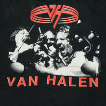 Load image into Gallery viewer, Vintage BROCKUM Van Halen Fuck n' Live 1991 Tour T Shirt 90s Black XL
