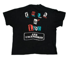 Load image into Gallery viewer, Vintage BROCKUM Van Halen Fuck n' Live 1991 Tour T Shirt 90s Black XL