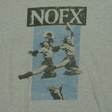 Load image into Gallery viewer, Vintage BROCKUM NOFX Punk in Drublic Album 1994 Tour T Shirt 90s Gray XL