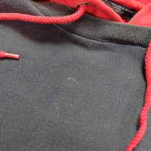 Load image into Gallery viewer, Vintage TOMMY HILFIGER Lion Crest Spell Out Flag Hoodie Sweatshirt 90s Navy Red XL