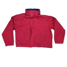 Load image into Gallery viewer, Vintage TOMMY HILFIGER Spell Out Flag Reversible Sailing Jacket 90s Navy Red XL