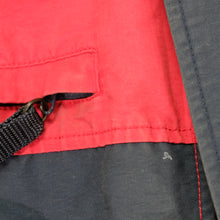 Load image into Gallery viewer, Vintage TOMMY HILFIGER Sailing Gear Spell Out Flag Patch Sleeve Color Block Sailing Jacket 90s Navy Blue Red L