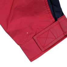 Load image into Gallery viewer, Vintage TOMMY HILFIGER Sailing Gear Spell Out Flag Patch Sleeve Color Block Sailing Jacket 90s Navy Blue Red L
