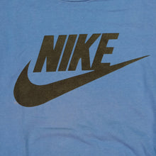 Load image into Gallery viewer, Vintage NIKE Spell Out Swoosh Long Sleeve T Shirt 80s Blue L