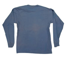 Load image into Gallery viewer, Vintage NIKE Spell Out Swoosh Long Sleeve T Shirt 80s Blue L