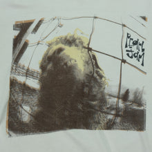 Load image into Gallery viewer, Vintage Pearl Jam Why Are Sheep Afraid? 1993 Tour T Shirt 90s White