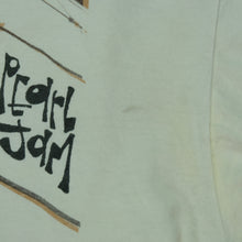 Load image into Gallery viewer, Vintage Pearl Jam Why Are Sheep Afraid? 1993 Tour T Shirt 90s White