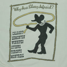 Load image into Gallery viewer, Vintage Pearl Jam Why Are Sheep Afraid? 1993 Tour T Shirt 90s White