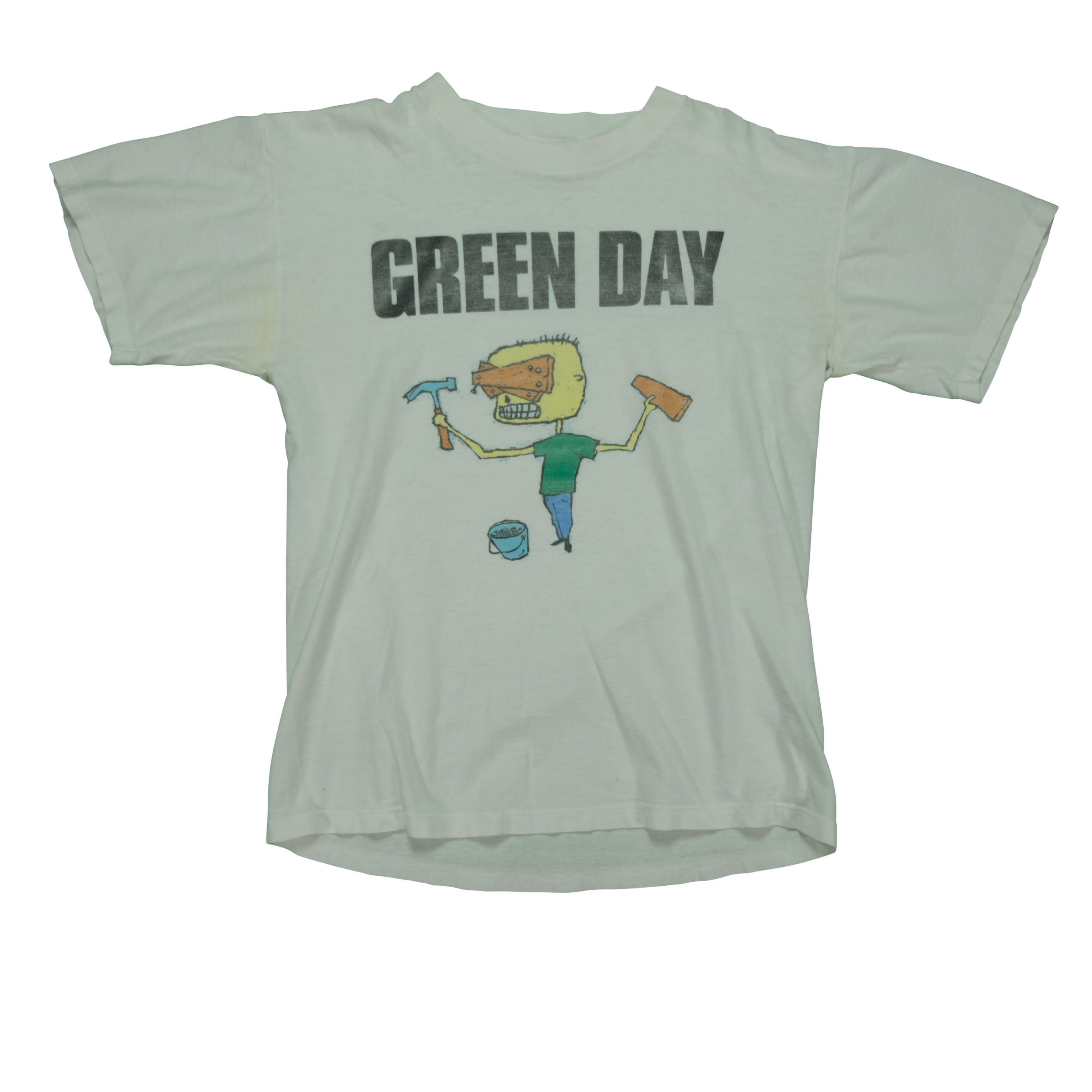 Vintage GIANT Green Day Nimrod Album 1997 Tour T Shirt 90s