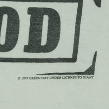 Load image into Gallery viewer, Vintage GIANT Green Day Nimrod Album 1997 Tour T Shirt 90s White M