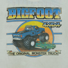 Load image into Gallery viewer, Vintage Bigfoot The Original Monster Truck The Legend T Shirt 80s 90s White