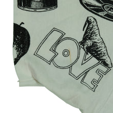 Load image into Gallery viewer, Vintage WINTERLAND The Beatles 1991 All Over Print T Shirt 90s White XL