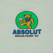 Load image into Gallery viewer, Vintage ONEITA Grateful Dead Brickyard 400 Absolut Vodka Calvin and Hobbes 1994 T Shirt 90s White XL