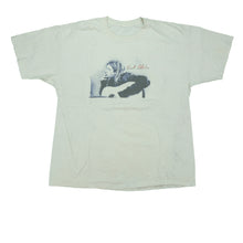 Load image into Gallery viewer, Vintage Kurt Cobain Nirvana Left Handed Guitar 2003 T Shirt 2000s White