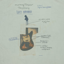 Load image into Gallery viewer, Vintage Kurt Cobain Nirvana Left Handed Guitar 2003 T Shirt 2000s White