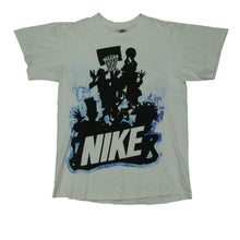 Load image into Gallery viewer, Vintage NIKE Basketball C.Traze093 Big Swoosh Art T Shirt 90s White XL