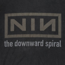 Load image into Gallery viewer, Vintage Nine Inch Nails NIN The Downward Spiral Halo Eight 1994-95 Album Tour Long Sleeve T Shirt 90s Black L